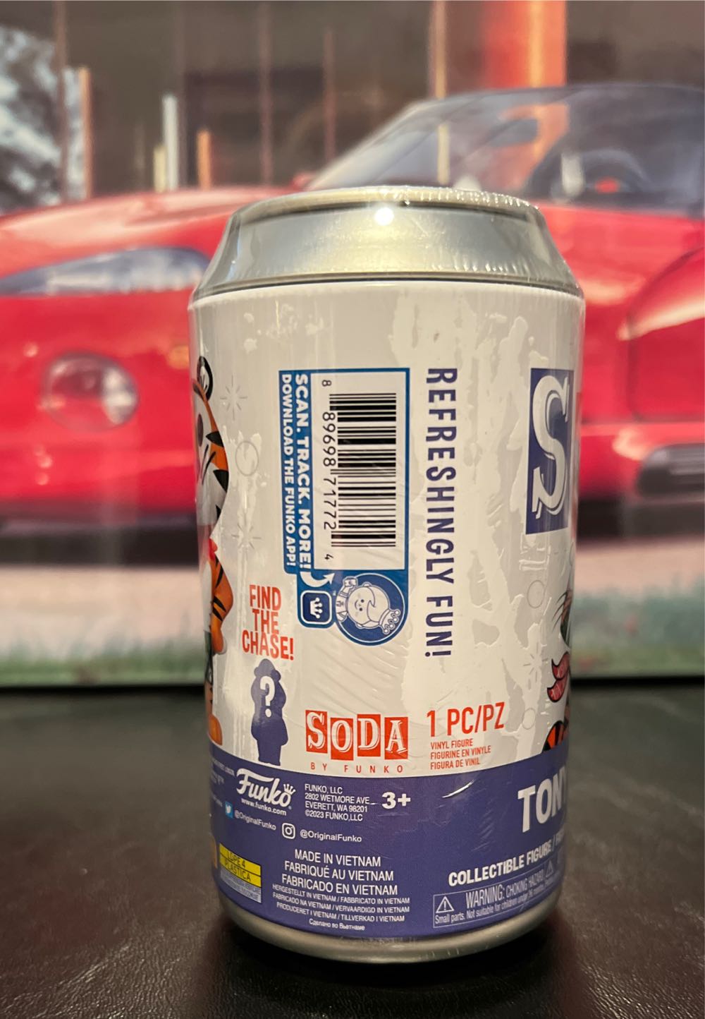 FUNKO SODA FIGURE: TONY THE TIGER ( KELLOGG’S FROSTED FLAKES) - Kellogg’s vinyl figure collectible [Barcode 889698717724] - Main Image 4