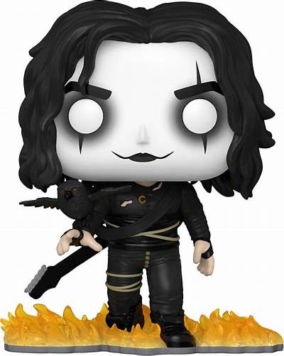 Eric Draven with Crow - The Crow vinyl figure collectible [Barcode 889698723800] - Main Image 2