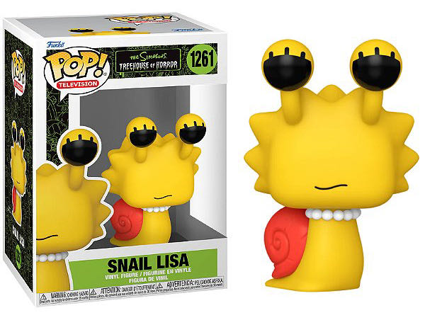 Snail Lisa - The Simpsons vinyl figure collectible [Barcode 889698643597] - Main Image 2