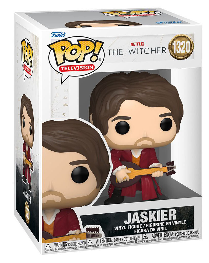 #1320 - Jaskier (Chase) - Witcher vinyl figure collectible [Barcode 889698674256] - Main Image 2