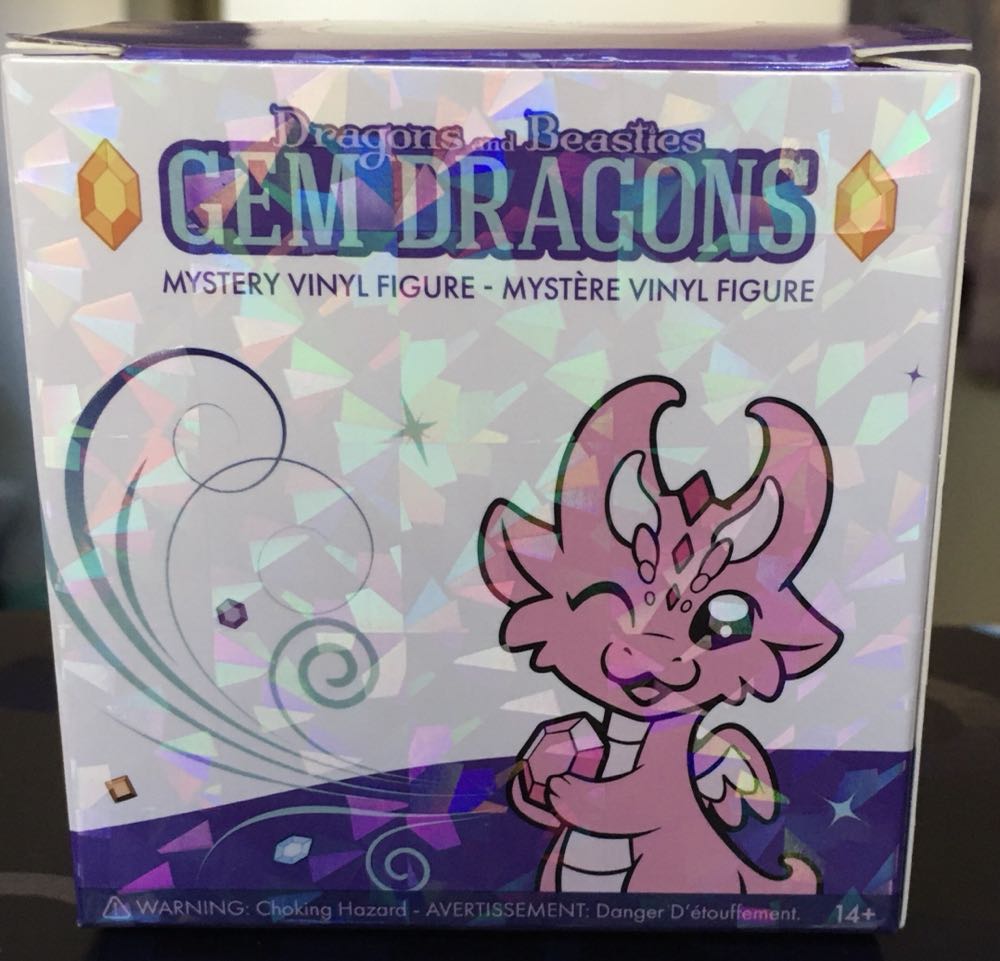 D&B Mauve Gem Dragons Series 1  vinyl figure collectible [Barcode 810002710544] - Main Image 2