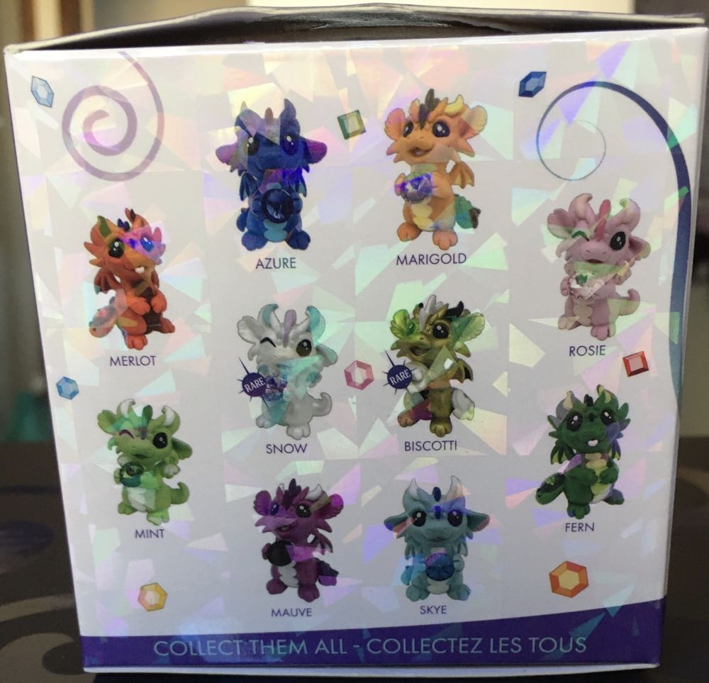 D&B Mauve Gem Dragons Series 1  vinyl figure collectible [Barcode 810002710544] - Main Image 3