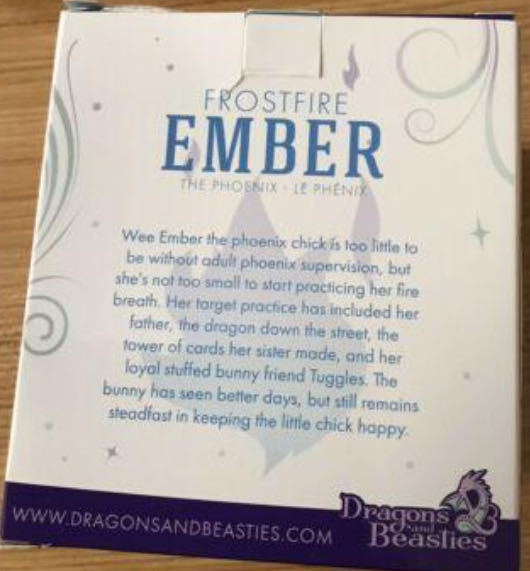 D&B Frostfire Ember The Phoenix Series 1 Mini Figure - 2019 Holiday Surprise Bag  vinyl figure collectible - Main Image 3