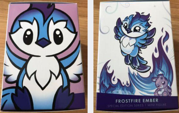 D&B Frostfire Ember The Phoenix Series 1 Mini Figure - 2019 Holiday Surprise Bag  vinyl figure collectible - Main Image 4