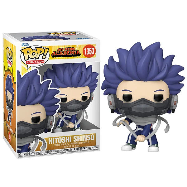 My Hero Academia: Hitoshi Shinso, #1353 - My Hero Academia vinyl figure collectible [Barcode 889698673310] - Main Image 3