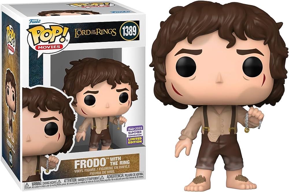 Frodo With The Ring - The Lord of the Rings vinyl figure collectible [Barcode 889698717397] - Main Image 2