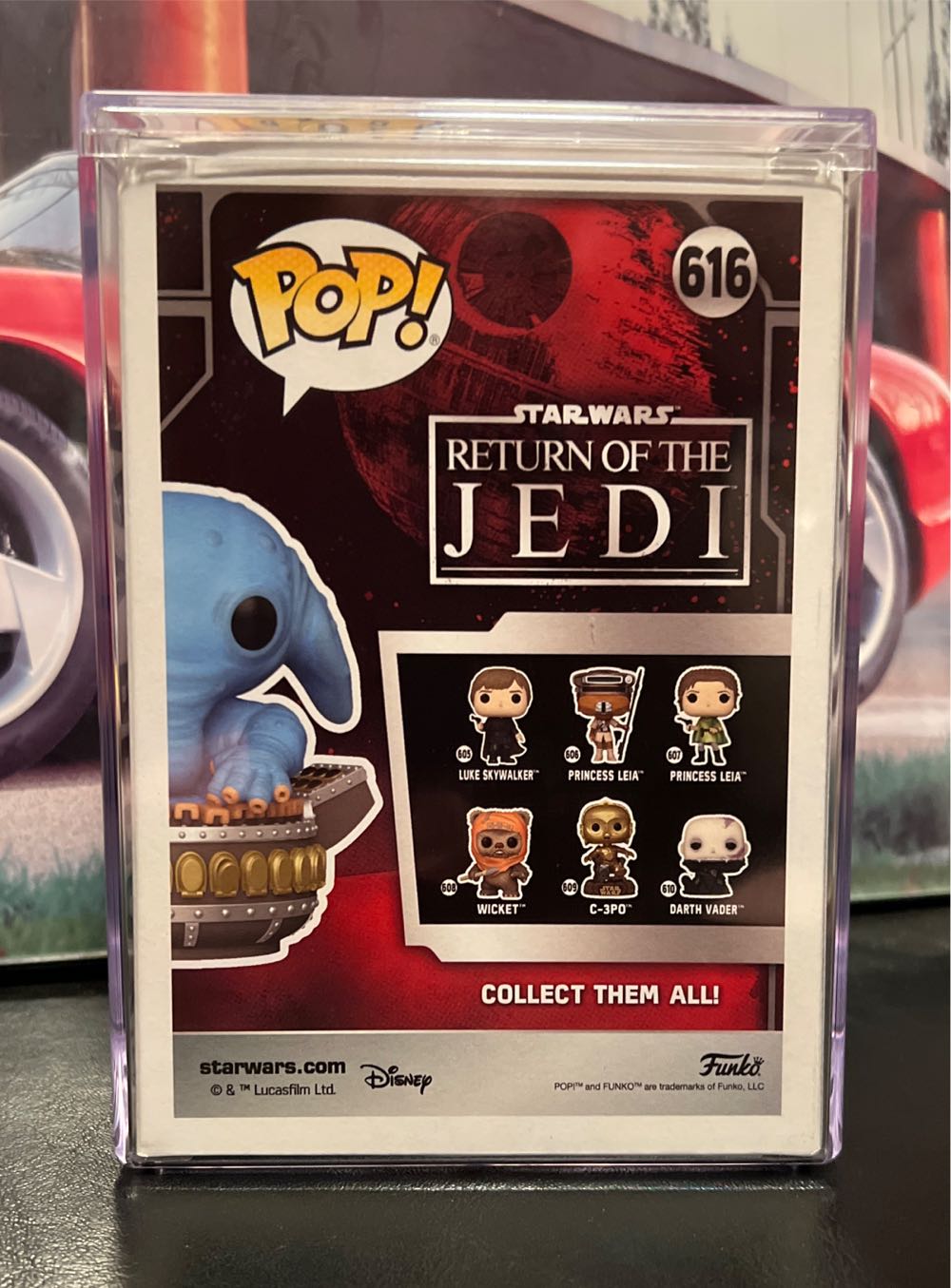 #616 Star Wars: Return Of The Jedi: Max Rebo (Walmart) - Star Wars vinyl figure collectible [Barcode 889698740302] - Main Image 2