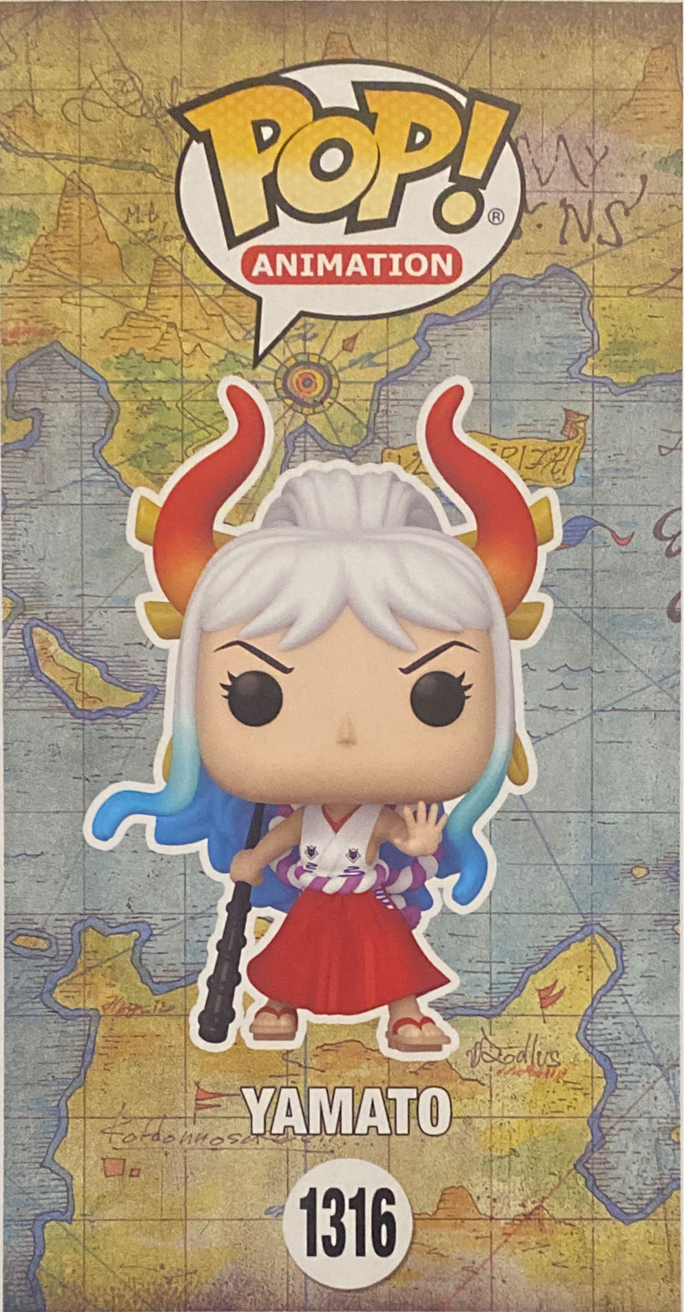 Yamato - One Piece vinyl figure collectible [Barcode 889698710534] - Main Image 3