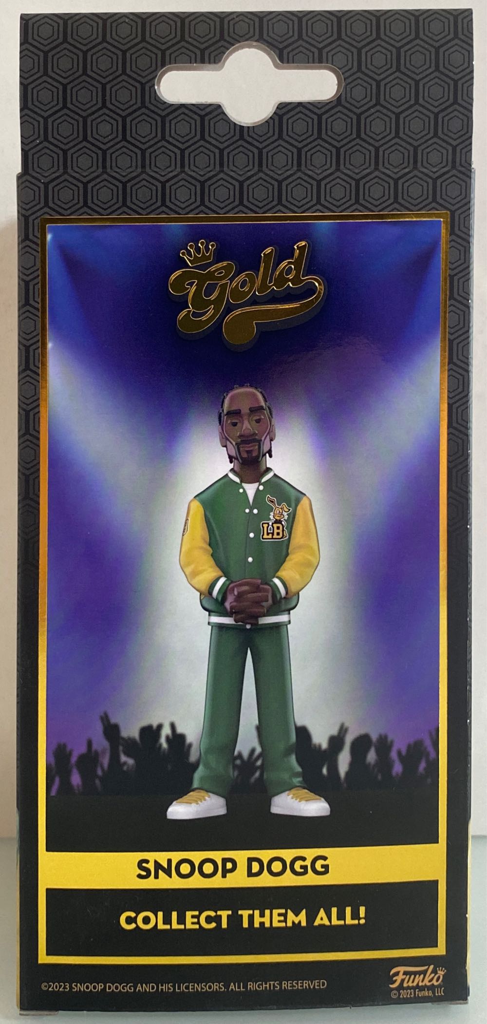 Snoop Dogg -Funko 2023 Summer Convention - Limited Edition  “5” FUNKOPOP - Funko Premium Vinyl Gold - Funko vinyl figure collectible [Barcode 889698717618] - Main Image 2