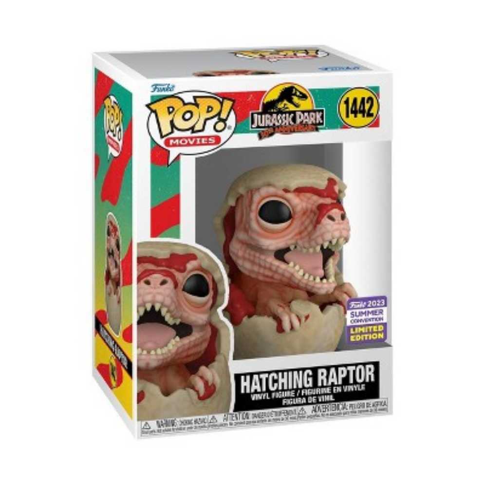 Hatching Raptor - Jurassic Park vinyl figure collectible [Barcode 889698717366] - Main Image 2