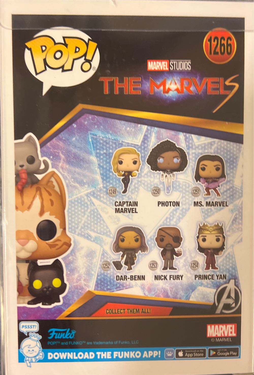 Goose With Flerkittens Pop! 1266 - Marvel Universe vinyl figure collectible [Barcode 889698690447] - Main Image 2