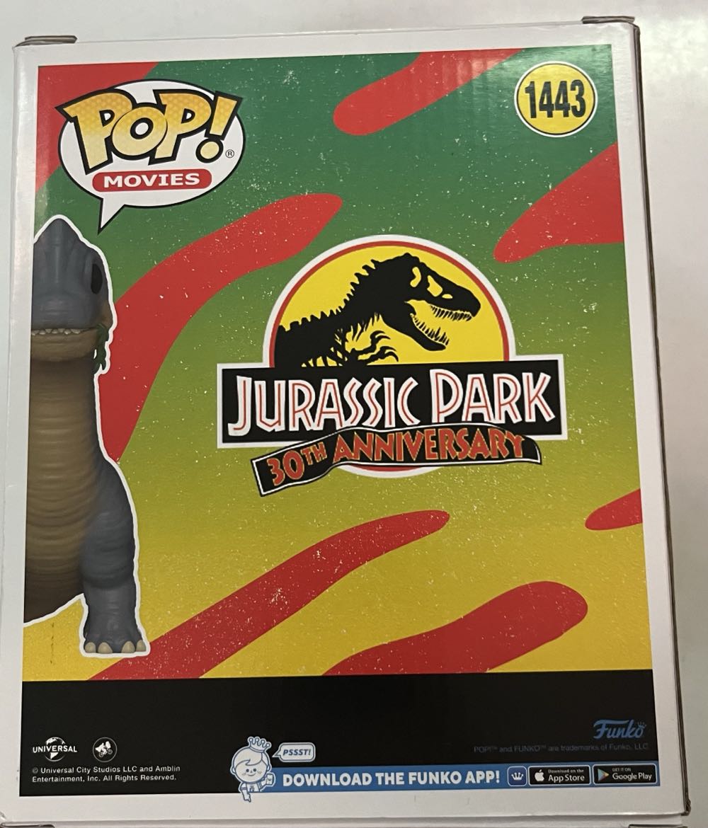 Brachiosaurus - Jurassic World vinyl figure collectible [Barcode 889698737128] - Main Image 4