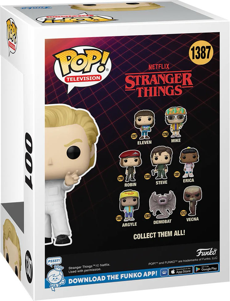 001 Stranger Things 1387 - Stranger Things vinyl figure collectible [Barcode 889698717281] - Main Image 2