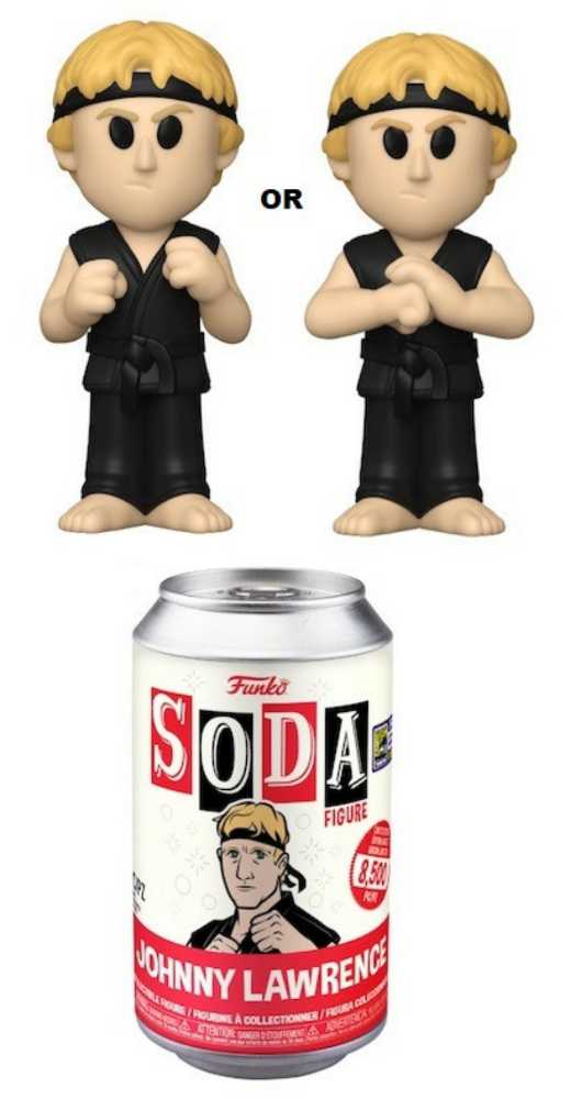 Karate Kid Cobra Kai Sdcc Funko Soda Johnny Lawrence  1400  vinyl figure collectible [Barcode 889698717687] - Main Image 2