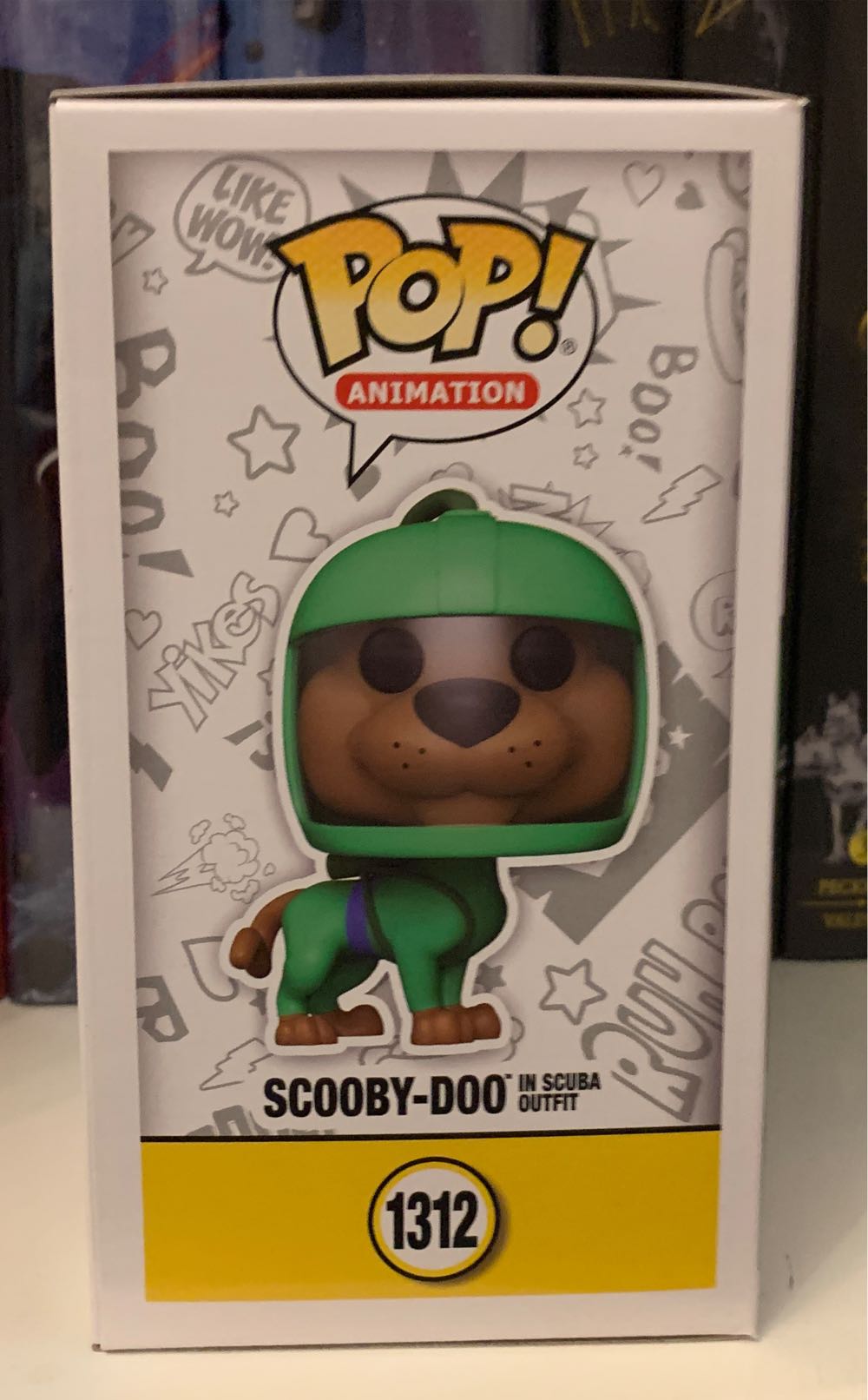 Scooby-doo In Scuba Outfit - Hanna-Barbera vinyl figure collectible [Barcode 889698717434] - Main Image 3