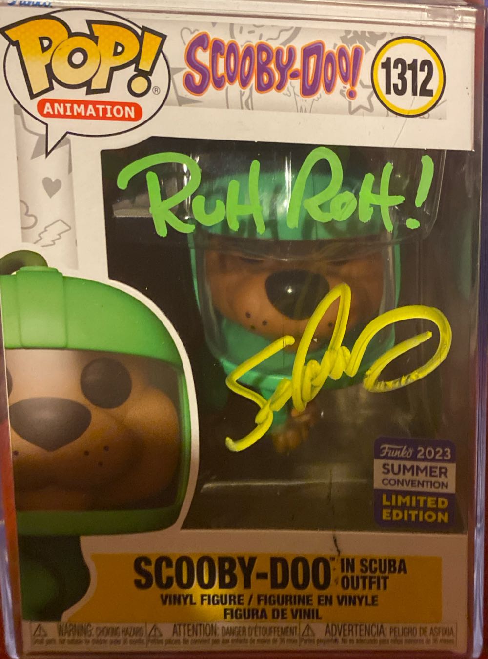 Scooby-doo In Scuba Outfit - Hanna-Barbera vinyl figure collectible [Barcode 889698717434] - Main Image 4