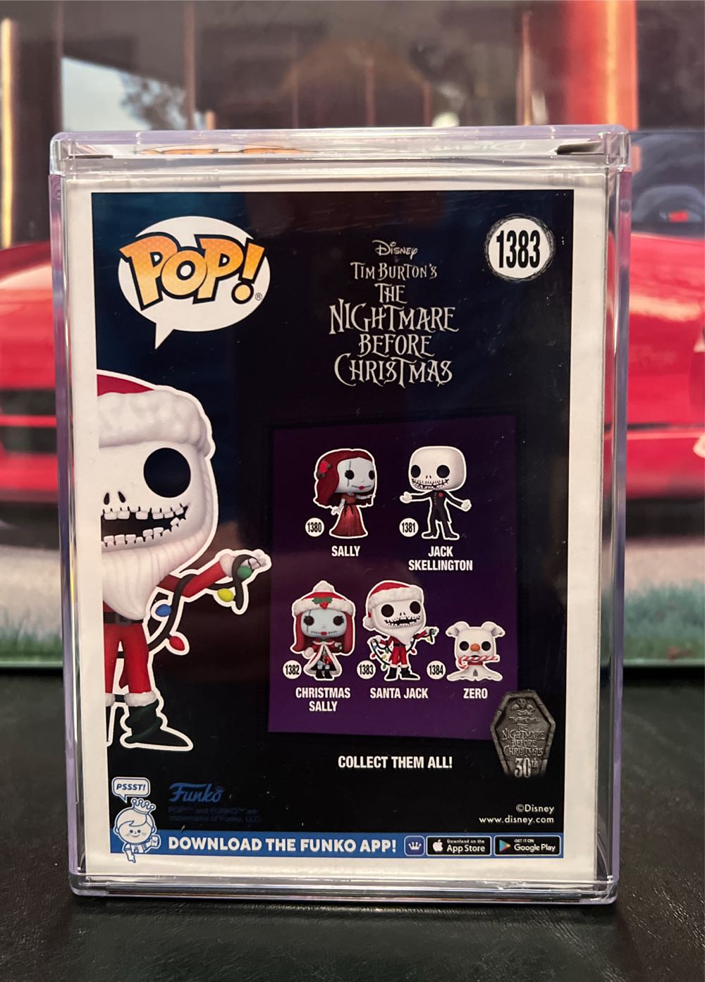 Santa Jack - Disney vinyl figure collectible [Barcode 889698723862] - Main Image 2