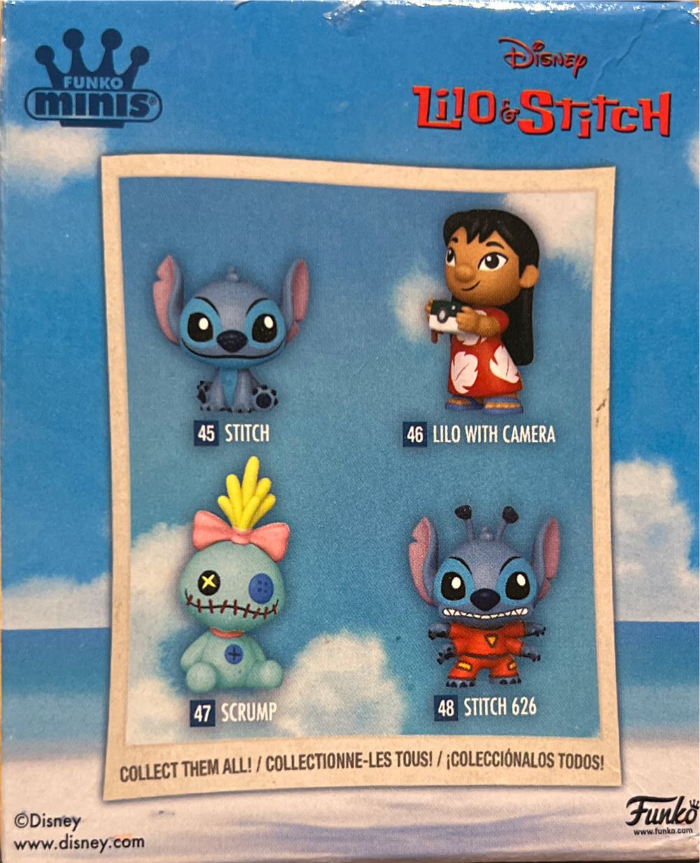 Disney LILO & Stitch Minis  : Stitch #45 - Disney vinyl figure collectible [Barcode 889698595834] - Main Image 2