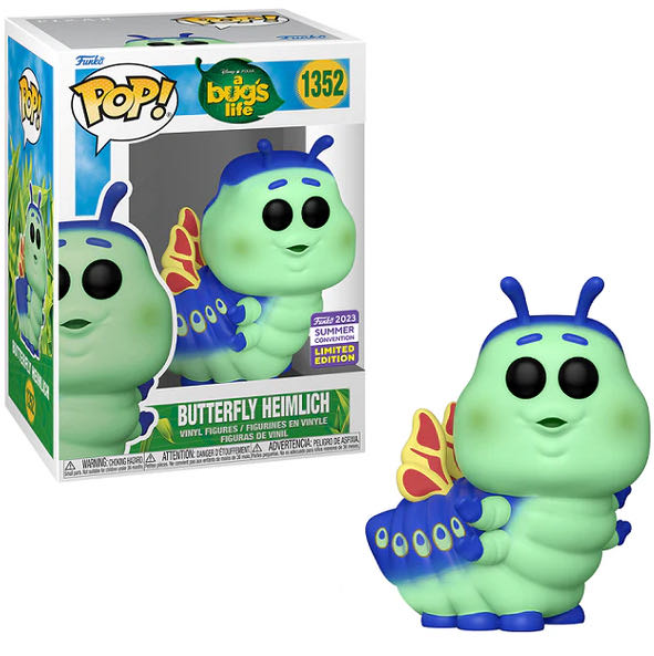 Bug’s Life: Butterfly Heimlich - A Bug’s Life vinyl figure collectible [Barcode 889698717571] - Main Image 2