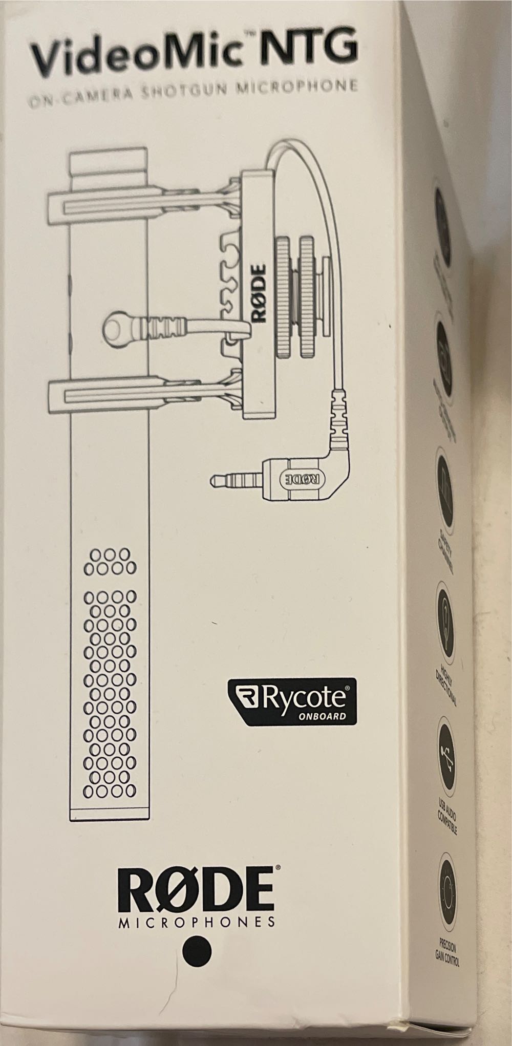 Rode Videomic Ntg Camera-mount Shotgun Microphone  vinyl figure collectible [Barcode 698813006618] - Main Image 2