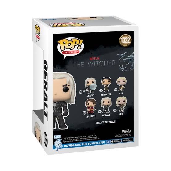 Geralt - Witcher vinyl figure collectible [Barcode 889698686464] - Main Image 3