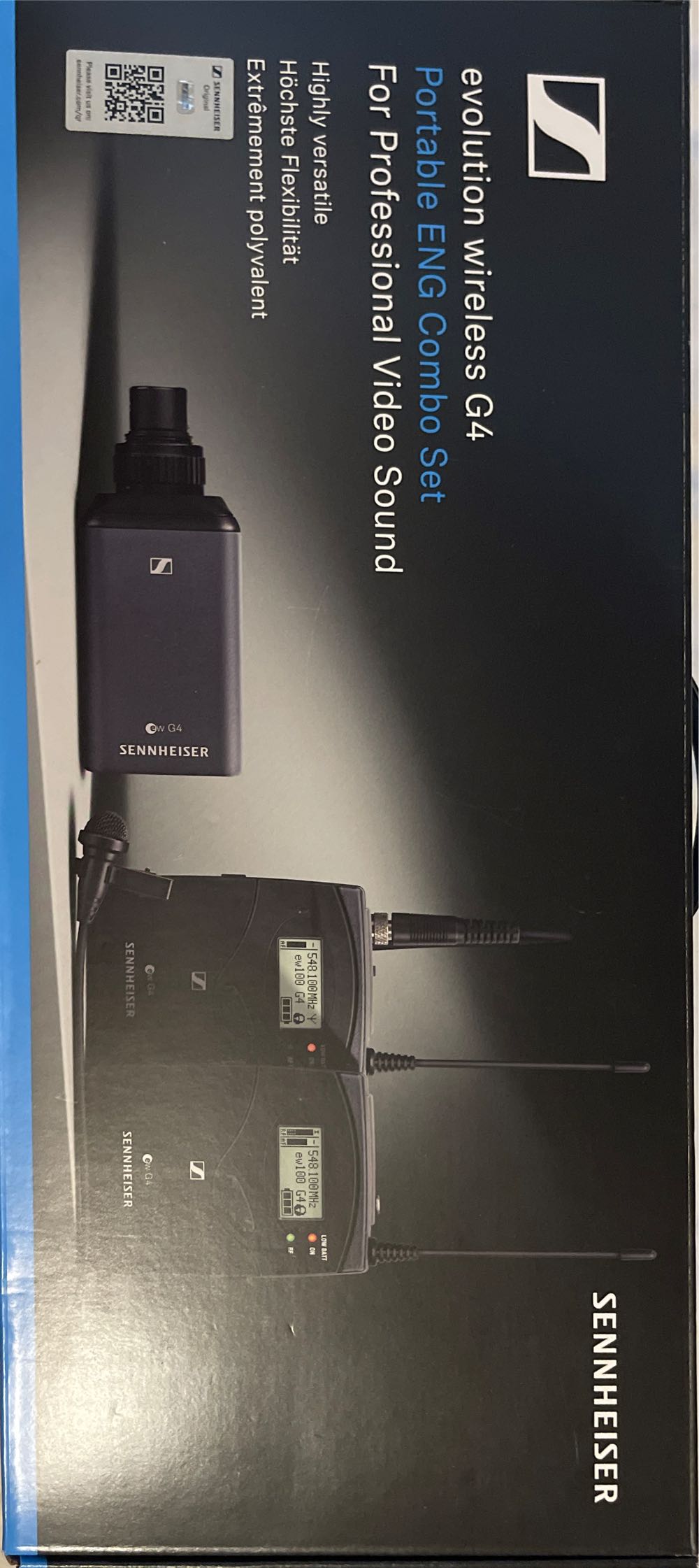 Sennheiser Ew100eng G4 Uhf Wireless Portable Combo Microphone System A1  vinyl figure collectible [Barcode 4044155261653] - Main Image 3