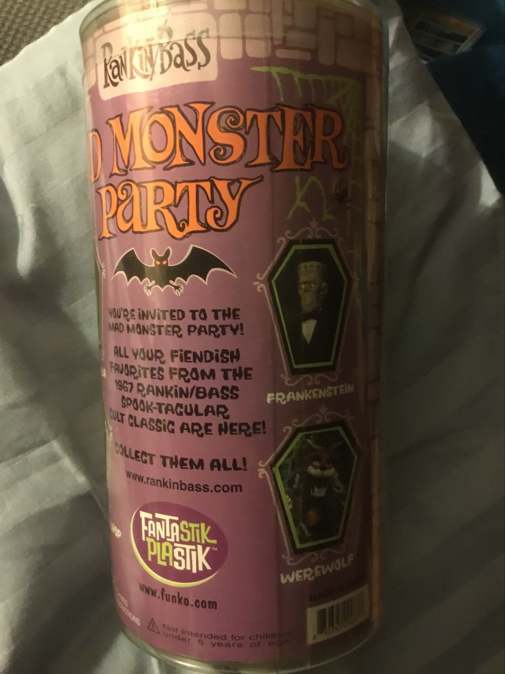 Mad Monster Party Dracula  vinyl figure collectible [Barcode 830395090337] - Main Image 2