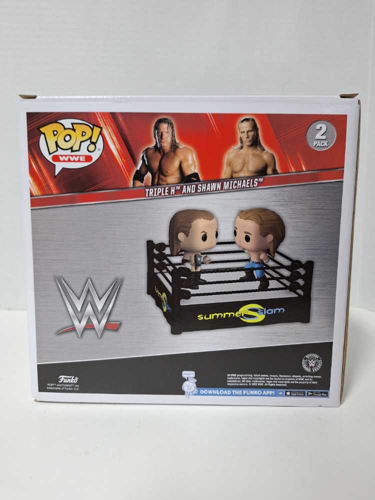 Triple H and Shawn Michaels - WWE vinyl figure collectible [Barcode 889698722292] - Main Image 2