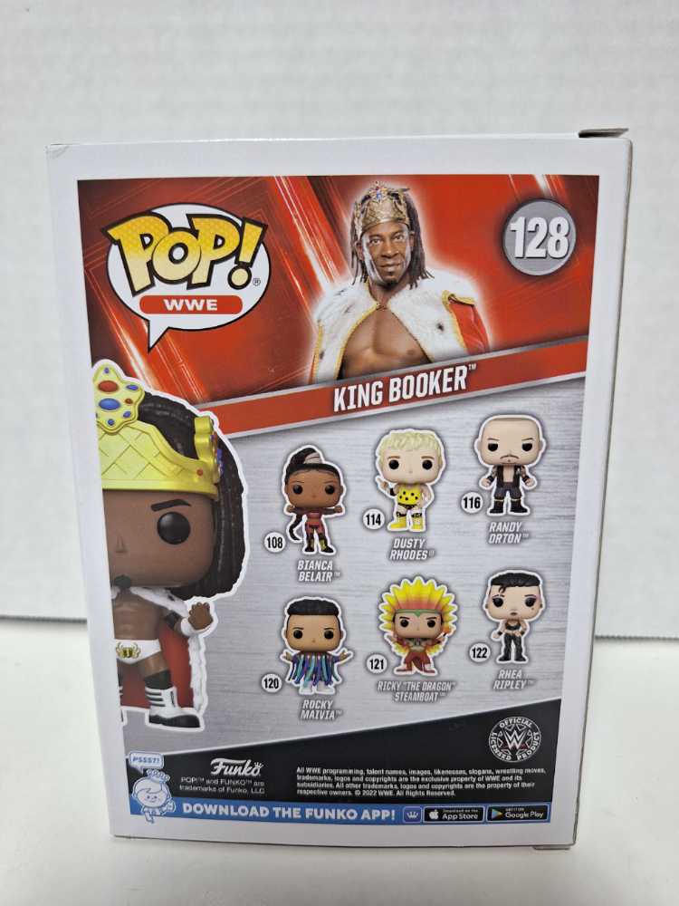 King Booker - WWE vinyl figure collectible [Barcode 889698673976] - Main Image 2