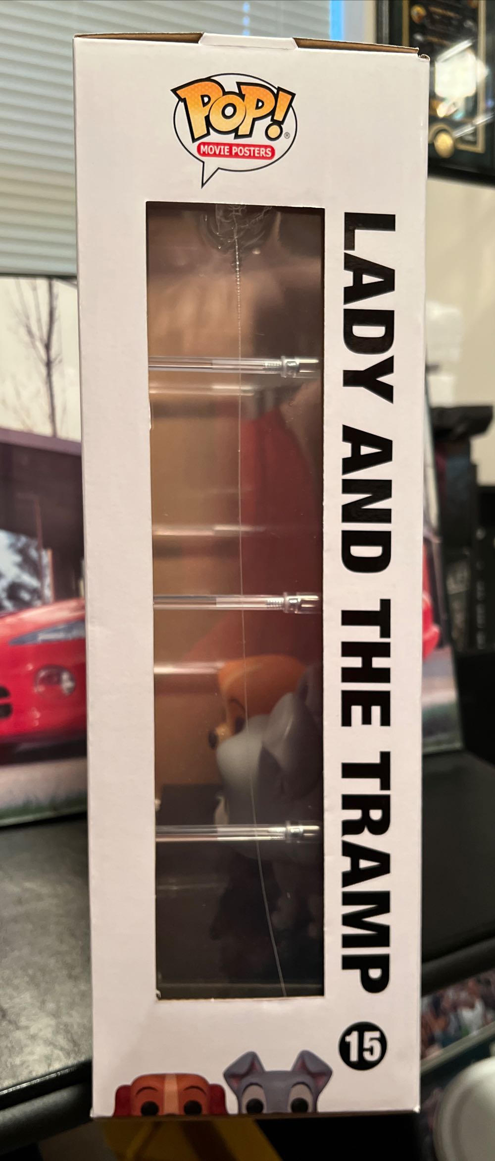 LADY & THE TRAMP (FUNKO POP! MOVIE POSTER)-DISNEY 100: - Disney vinyl figure collectible [Barcode 889698701426] - Main Image 3