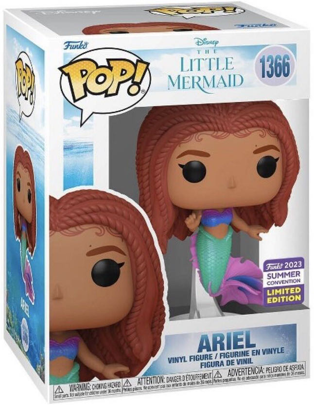 Ariel - The Little Mermaid vinyl figure collectible [Barcode 889698717564] - Main Image 2