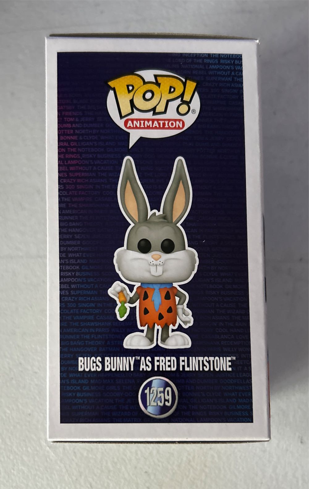 Bugs Bunny: as Fred Flintstone - Warner Bros. vinyl figure collectible [Barcode 889698702836] - Main Image 4