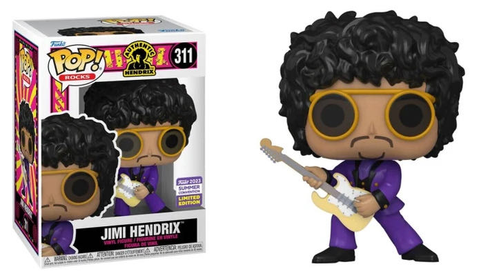 Jimi Hendrix - Jimi Hendrix vinyl figure collectible [Barcode 889698702843] - Main Image 2