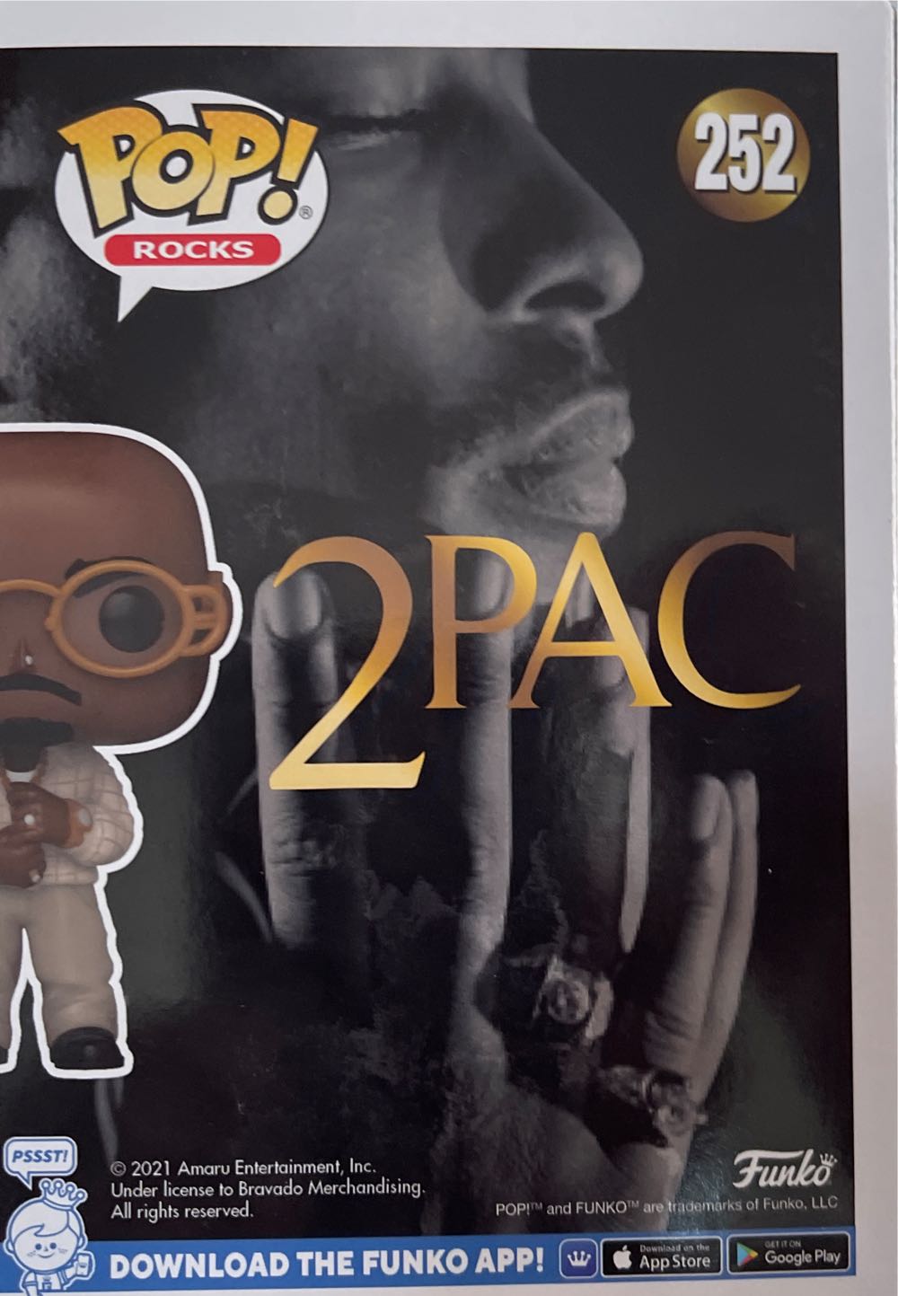 TUPAC SHAKUR - Funko vinyl figure collectible [Barcode 889698567381] - Main Image 2