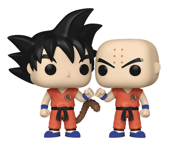 Goku & Krillin 2-Pack - Dragon Ball Z vinyl figure collectible [Barcode 889698738095] - Main Image 3