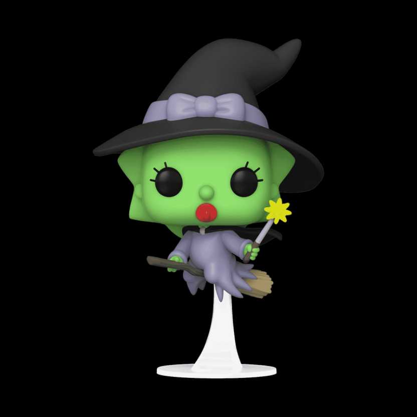 Simpsons- Witch Maggie - The Simpsons vinyl figure collectible [Barcode 889698663427] - Main Image 2
