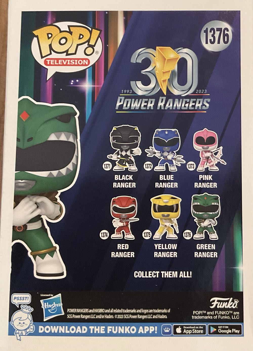Green Ranger - Mighty Morphin Power Rangers vinyl figure collectible - Main Image 3