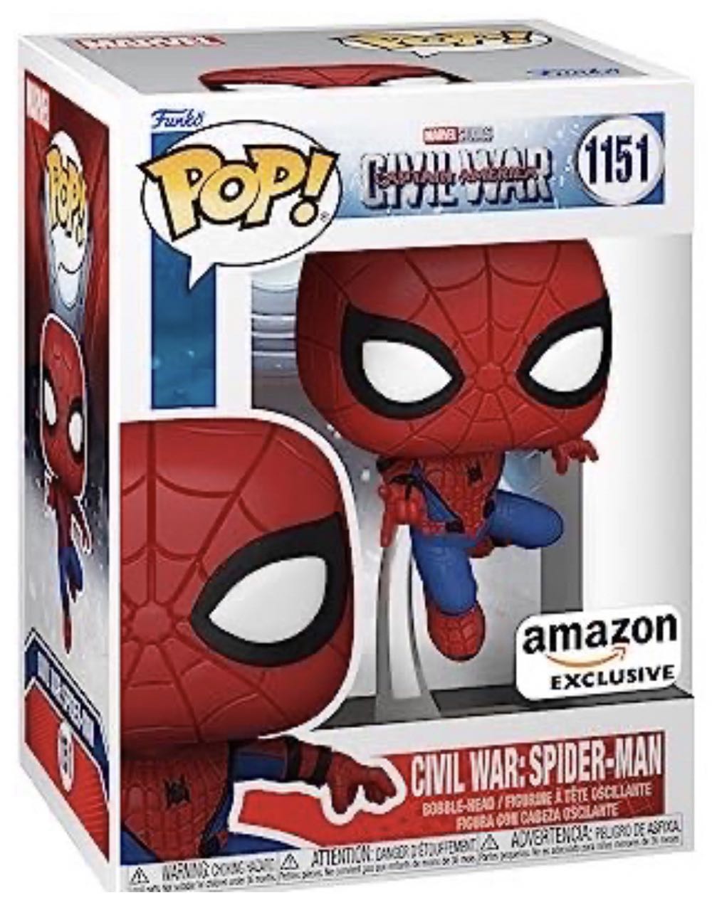 Spider-Man - Captain America: Civil War vinyl figure collectible [Barcode 889698700979] - Main Image 2