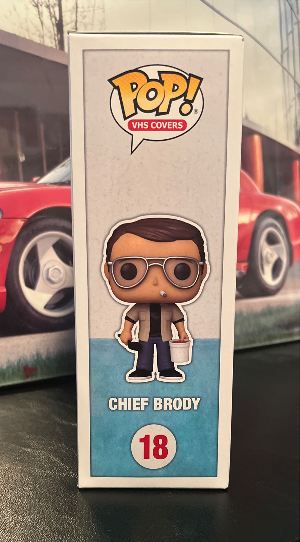 JAWS: CHIEF BRODY ( FUNKO FUN OF THE RUN 2023 LIMITED EDITION) - Jaws vinyl figure collectible [Barcode 889698714891] - Main Image 4