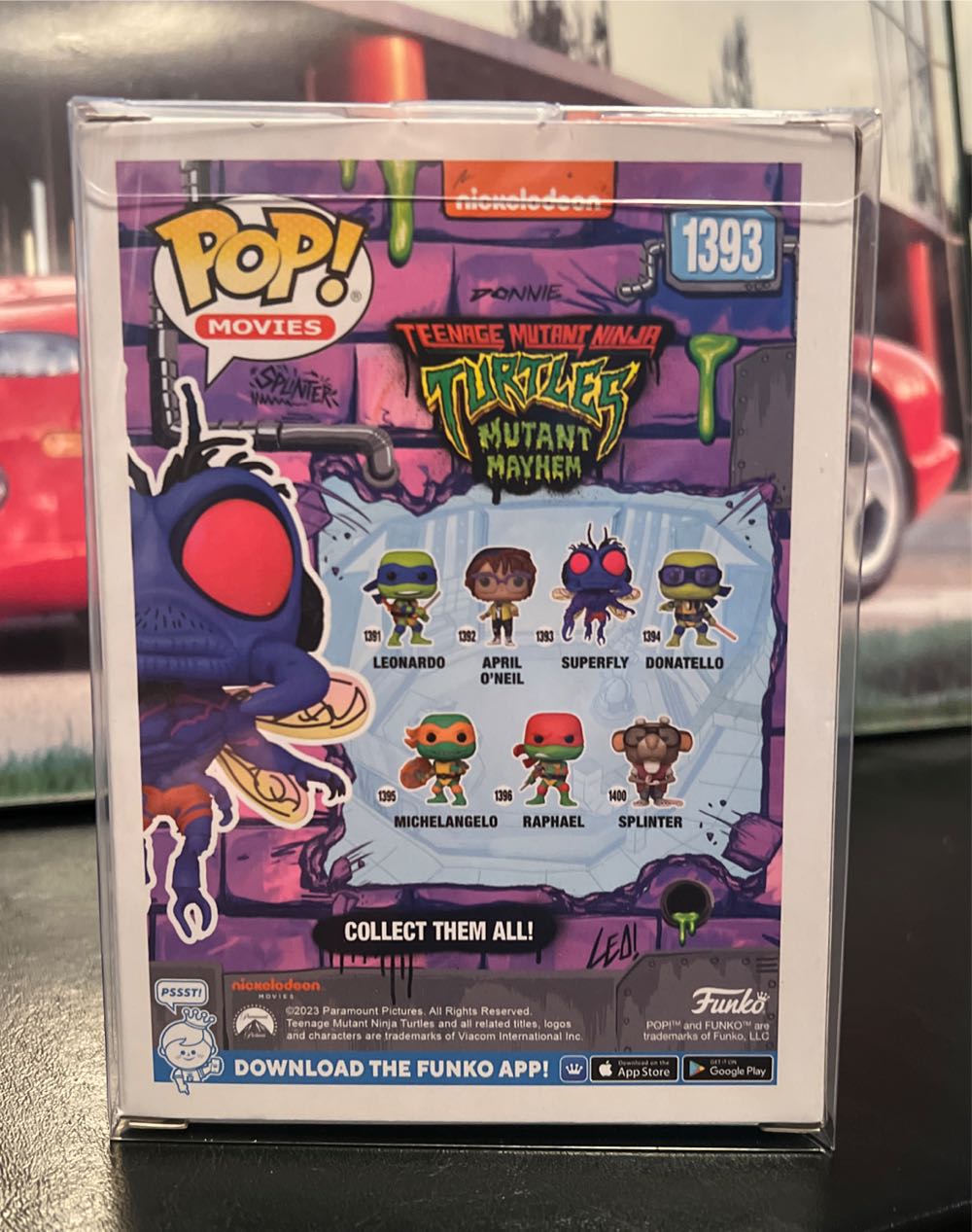 TMNT -1393- Superfly - Teenage Mutant Ninja Turtles vinyl figure collectible [Barcode 889698723343] - Main Image 2