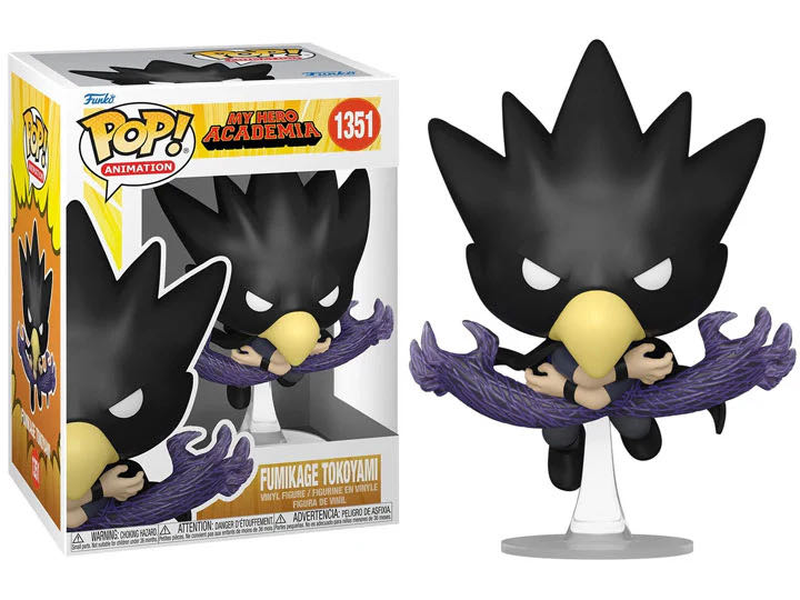 Fumikage Tokoyami Pop! 1351 - My Hero Academia vinyl figure collectible [Barcode 889698673327] - Main Image 3