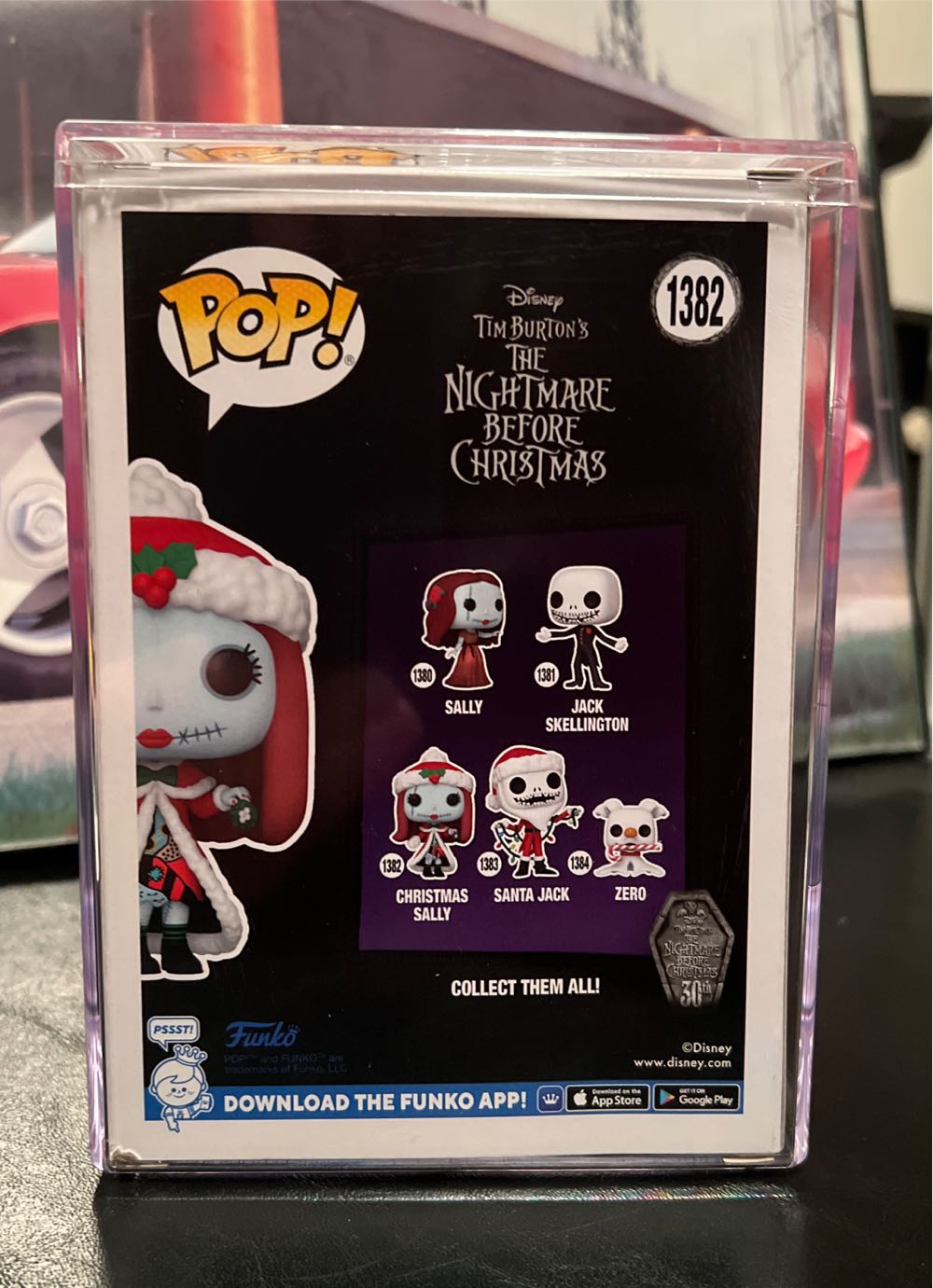 NIGHTMARE BEFORE CHRISTMAS: CHRISTMAS SALLY (30TH ANNIVERSARY)  vinyl figure collectible [Barcode 889698723831] - Main Image 2