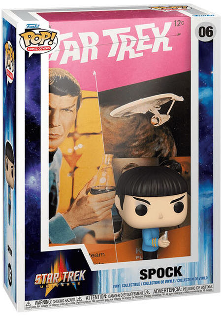 Comic Cover Spock - Star Trek vinyl figure collectible [Barcode 889698725002] - Main Image 2