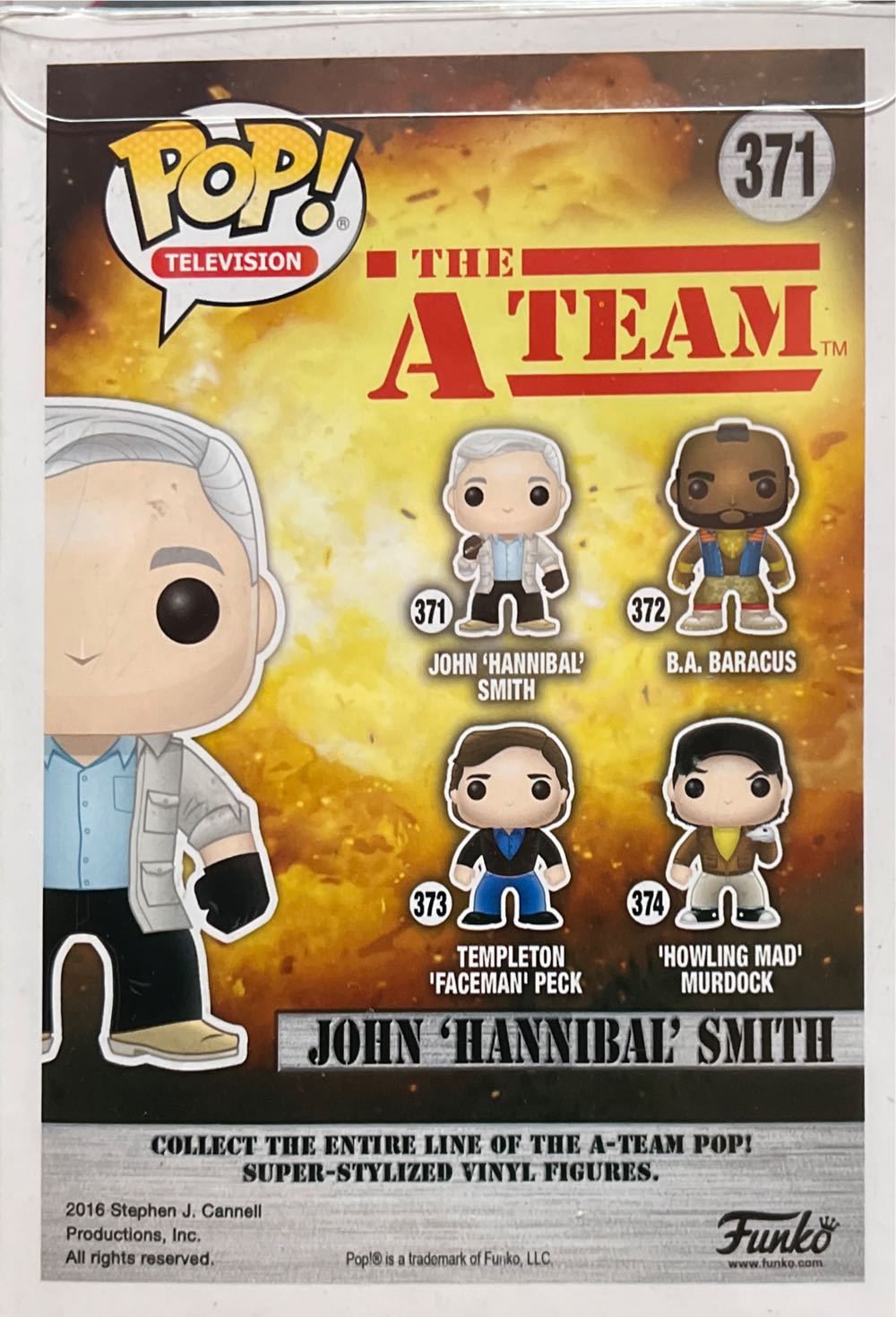 John Hannibal Smith - A-Team vinyl figure collectible - Main Image 2