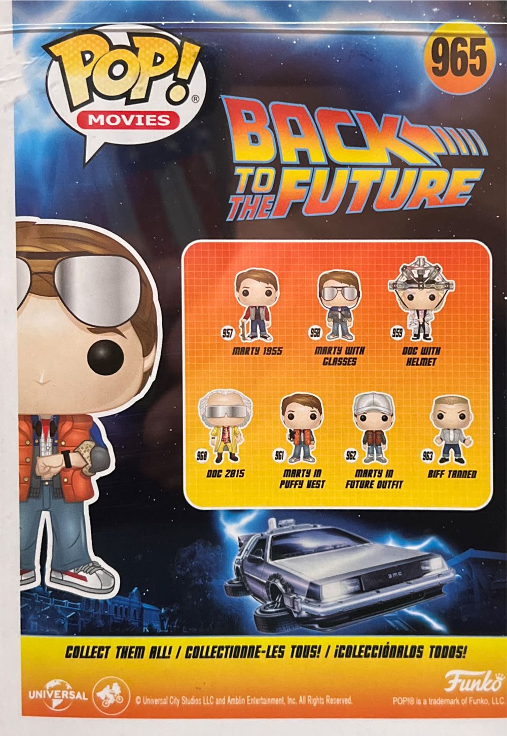 Marty Checking Watch - Back to the Future vinyl figure collectible - Main Image 2