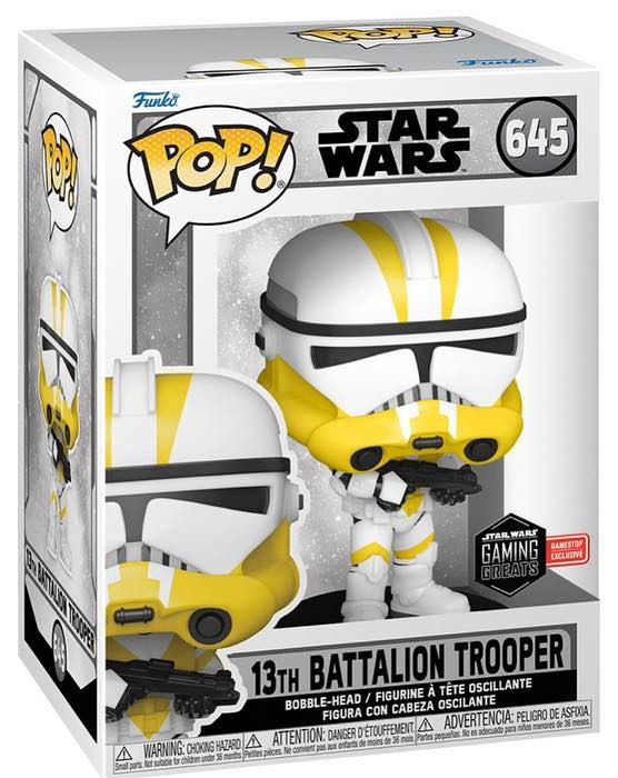 # 645 13th Battalion Trooper - Star Wars: Clone Wars vinyl figure collectible [Barcode 889698739085] - Main Image 2