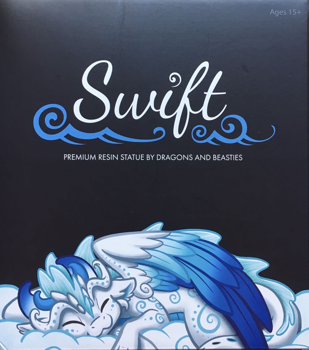 D&B Swift 8” Resin Dragon Statue  vinyl figure collectible [Barcode 810002711237] - Main Image 2