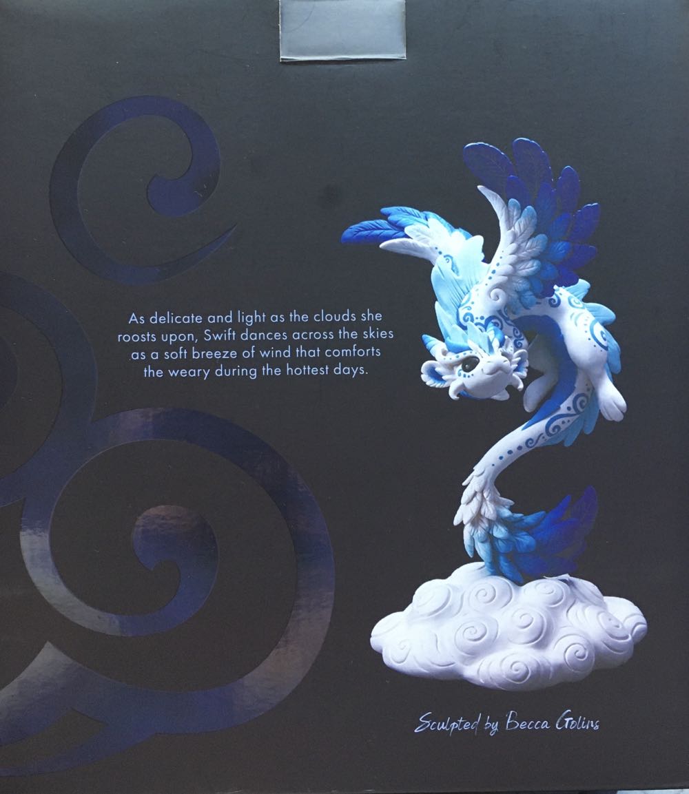 D&B Swift 8” Resin Dragon Statue  vinyl figure collectible [Barcode 810002711237] - Main Image 3