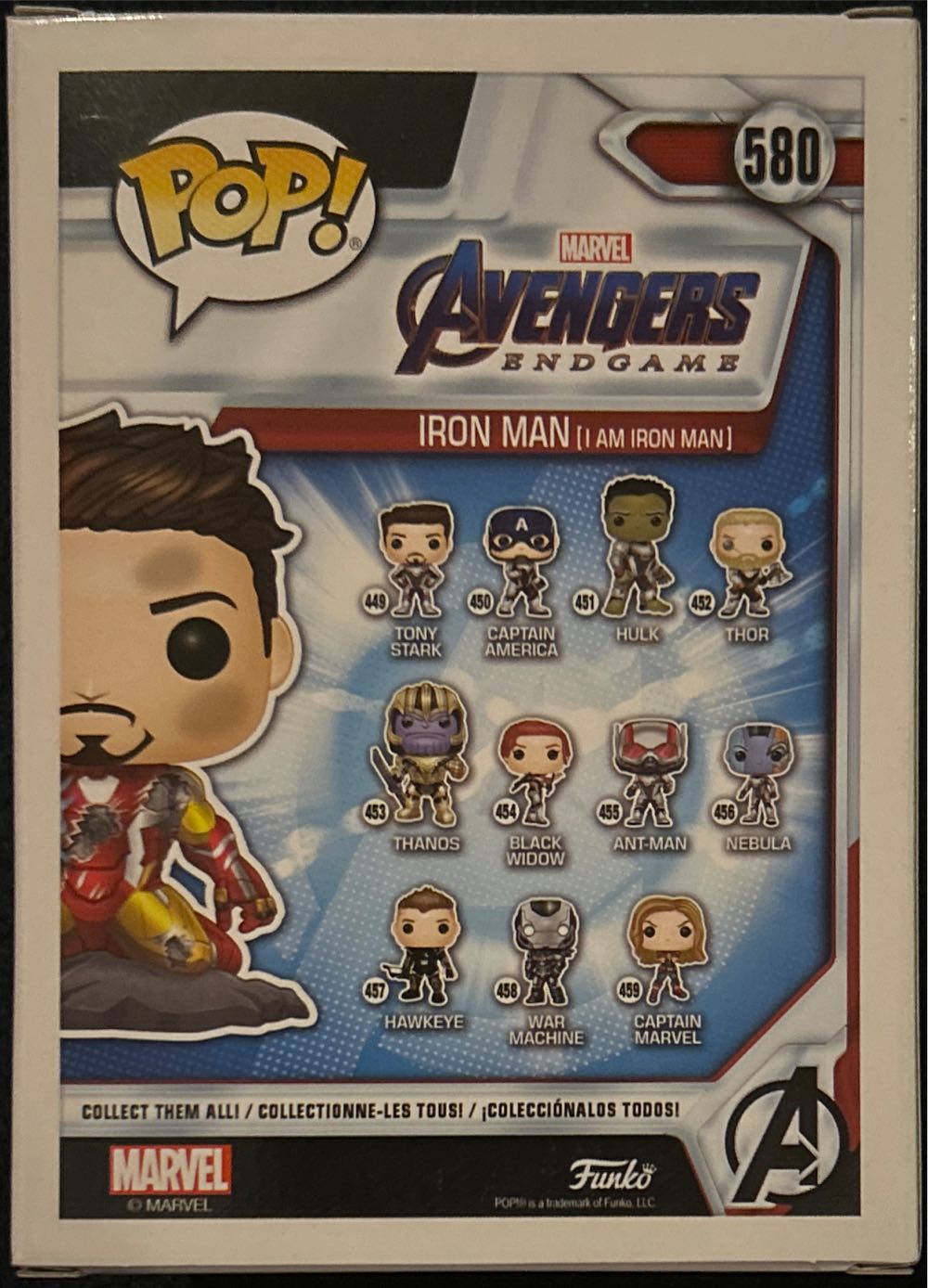 Avengers Endgame: Iron Man (I Am Iron Man) - Avengers: Endgame vinyl figure collectible - Main Image 2