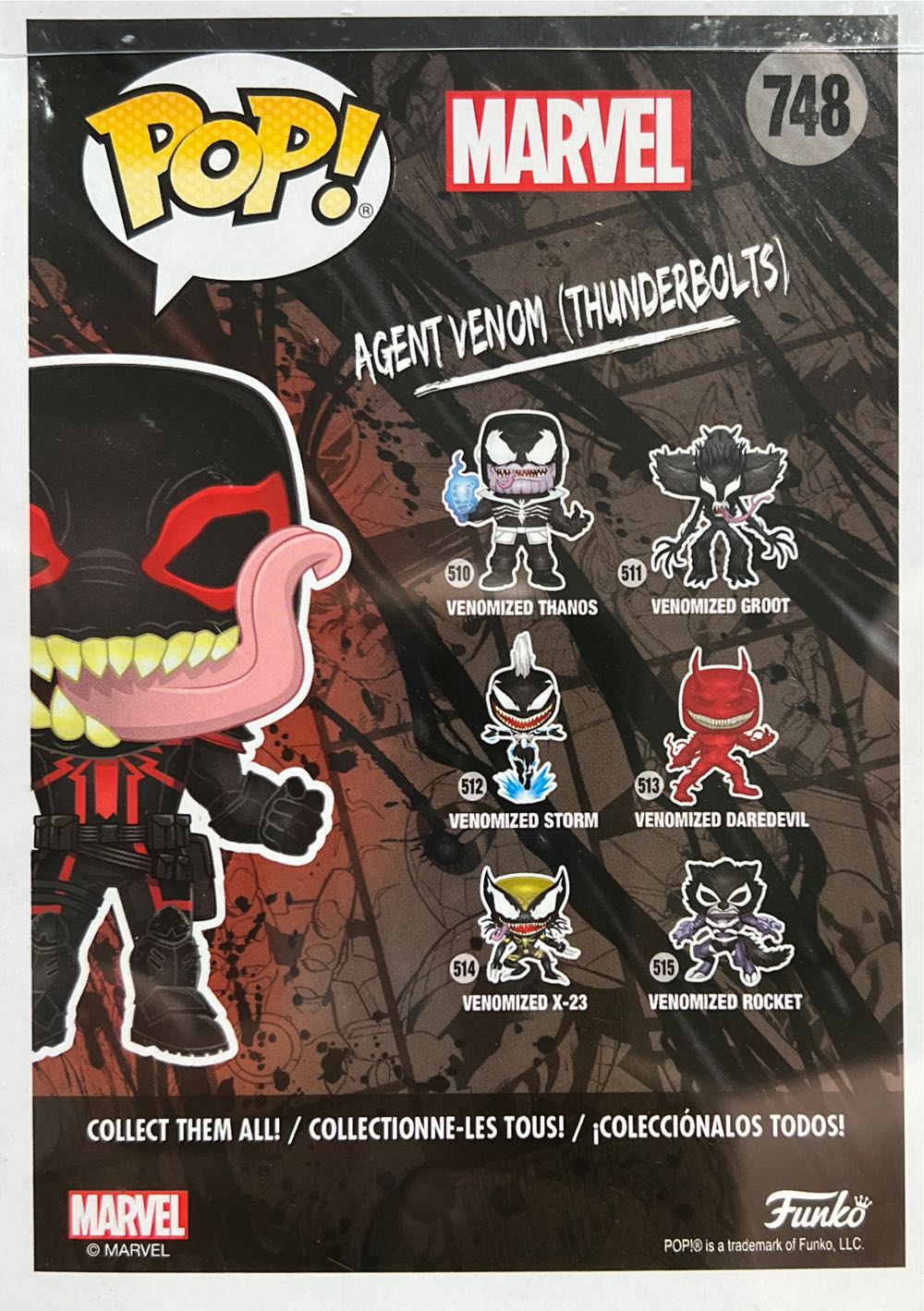 Agent Venom(Thunderbolts) - Venom vinyl figure collectible - Main Image 2